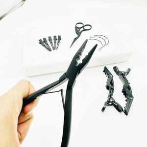 Hai Extensionist Kit de herramientas de extensión de cabello multifuncional negro Incluye alicates peine de tijera por Hai Extensionist - Product Image 3