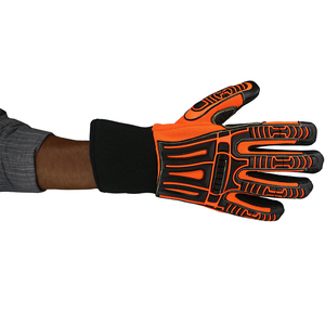 Guantes de Trabajo de Cuero TPR Resistentes al Aceite, Gas y Minerales, Impermeables, de Alta Protección Contra Impactos y Cortes - Product Image 5