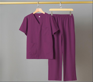 Tenues d'uniformes médicaux confortables pour hommes – Ensembles respirants pour dentistes et infirmiers, grandes tailles - Product Image 4