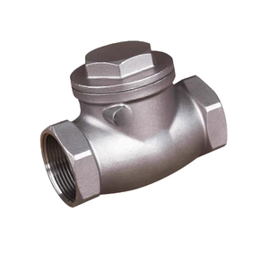 Vanne de retenue filetée sur mesure, usinée CNC, en acier inoxydable de haute qualité, certifiée ISO, par Vartis Engineering - Product Image 3