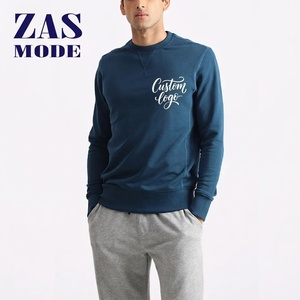 Sudadera de Algodón Tejido para Hombre, Manga Larga, Cuello Redondo, Patrón 3D, Impresión Digital, Ropa Deportiva Casual, Logotipo Personalizado - Product Image 1