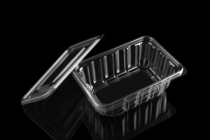 Nueva llegada gran caja de plástico PET biodegradable caja de embalaje desechable blíster concha de almeja para frutas vegetales contenedor de alimentos - Product Image 6