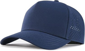Custom Printed 5 Panel Trucker <b>Cap</b> for <b>Men</b> Adjustable Street Style Fashion Hat with <b>Flat</b> Visor Design - Product Image 5