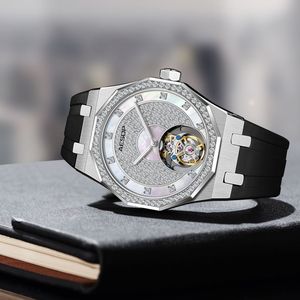 Montre mécanique tourbillon classique 7089 pour homme, montre de luxe certifiée par le fabricant - Product Image 5