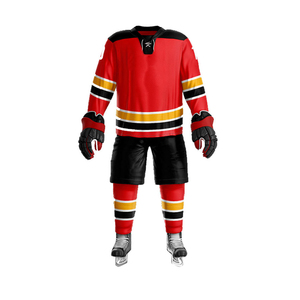 Nuevo Uniforme de Hockey sobre Hielo para Hombre y Mujer, Hecho con Telas de Manga Corta Impresas de Alta Calidad para Mayor Comodidad - Product Image 1