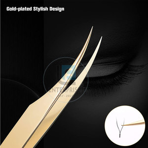 Pinces à cils faites à la main, qualité supérieure, fabriquées au Pakistan - Product Image 6
