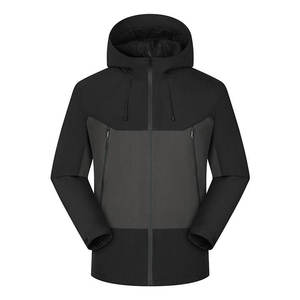 Chaqueta interior ligera de forro polar, chaqueta exterior térmica de forro polar, chaqueta exterior transpirable de poliéster, chaqueta exterior elástica de poliéster - Product Image 3
