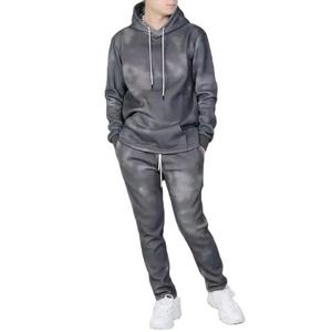 Wholesale New Arrival Custom Logo Men's <b>Tracksuit</b> Casual Plus Size Sweat Suit with Zipper Closure Summer Design - Product Image 2