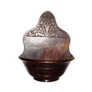 Support d'étagère murale en bois fabriqué à la main au design moderne Solution de décoration intérieure unique et élégante à suspendre à un prix raisonnable - Product Image 1