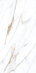 Baldosas de Porcelana Sólida Brillante Canna White, 600x1200mm, Diseño Moderno, Adhesivas para Sala de Estar - Product Image 6
