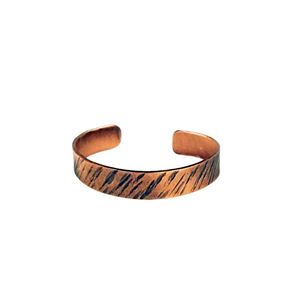 Antique Bronze Plated <b>Copper</b> Alloy Cuff <b>Bracelet</b> Vintage Unisex Jewelry 8mm Braided Design Metal Wristwear - Product Image 5