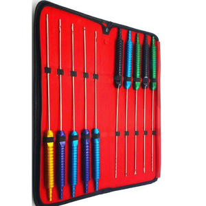 Cánulas de liposucción con mango fijo, juego de 11 piezas, instrumento quirúrgico para cirugía plástica - Product Image 1