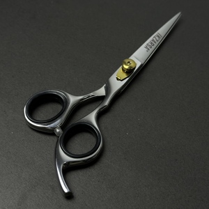 Customized Adjustable Sharpness Stainless Steel Professional Salon Barber <b>Scissors</b> Reinforced Construction Japanese Handle for - Product Image 6