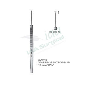 Retracteur chirurgical Guthrie à double pointe pour plaies fines, crochets médicaux pour la peau, prix abordable, vente en gros - Product Image 3