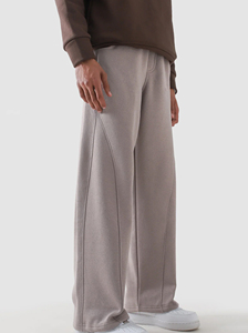 Pantalon de jogging personnalisé de haute qualité pour hommes et femmes, décontracté, imperméable, respirant, coupe ample, jambe large, style évasé pour la randonnée - Product Image 2