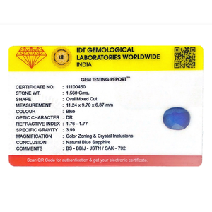 Loose 7.8 Carat Natural Sky Blue Sapphire Brilliant Cut 12mm Gemstone for Fine Jewelry - Product Image 4