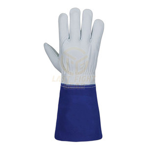 Welding <b>Gloves</b> Leather Heat Resistant Fire Custom Logo Welding <b>Gloves</b> Hand Protection Welding <b>Gloves</b> - Product Image 3
