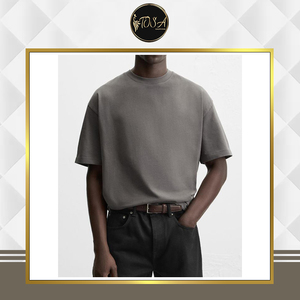 T-shirt pour homme en coton 100% de qualité exceptionnelle, anti-rides, séchage rapide, idéal pour l'été, vendu en gros à prix d'usine direct. - Product Image 3