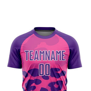 รับผลิตเสื้อฟุตบอลผู้ชายแบบขายส่ง OEM ผ้าโพลีเอสเตอร์น้ำหนักเบา ผลิตภายใต้แบรนด์ของลูกค้า - Product Image 4