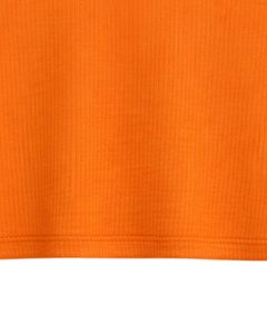 Débardeur côtelé orange personnalisé pour femme, col montant, sans manches, décontracté, mode estivale, doux et extensible, fabrication sur mesure - Product Image 5