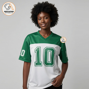 T-shirt en coton blanc et vert à col rond pour femme Alpha Kapa, grande taille, séchage rapide, respirant, broderie grecque décontractée, anti-plis - Product Image 4