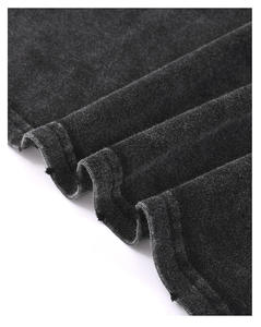Débardeur d'été pour homme de qualité supérieure, en coton 100% tricoté, respirant et effet délavé, style streetwear. - Product Image 5