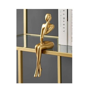 Escultura Metálica Moderna, Diseño Especializado, Estatua de Colección de Arte, Estatua de Aluminio Metálico - Product Image 3