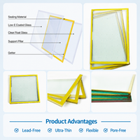 Vente directe usine : Excellent verre isolant Low-E sous vide avec intercalaires en aluminium pour isolation thermique et acoustique des murs rideaux
