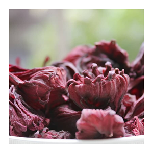 Fleurs comestibles de roselle séchée (Hibiscus sabdariffa) rouge foncé pour punch de sureau, mocktail, confiture, tisane – Origine Vietnam - Product Image 2