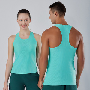 Camiseta Deportiva para Hombre, Estilo Stringer, para Gimnasio, Elástica, Transpirable y de Secado Rápido, 100% Algodón, Sin Mangas - Product Image 1