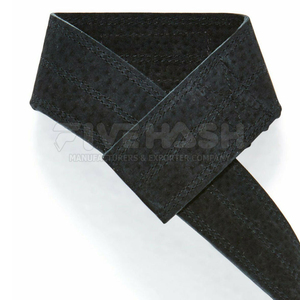 Sangles de musculation en cuir professionnelles, sangles robustes pour entraînement de force, sangles de musculation en cuir confortables - Product Image 4