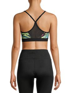 Soutien-gorge de sport d'été pour femme de haute qualité fabriqué au Pakistan, respirant, à bonnets triangulaires, pour la gym et l'entraînement, avec logo tissé - Product Image 4