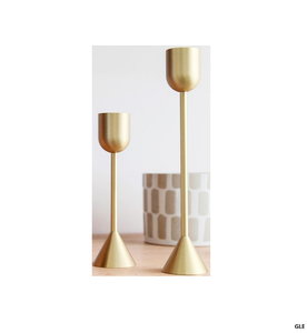 High Quality Light Luxury Modern Gold Candle Sticks Tall Candle Stick Holder <b>Set</b> for Interior Decor - Product Image 1