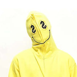 Sudadera con capucha para hombre 2026, de moda, casual, transpirable, con cremallera completa, de alta calidad, precio razonable, teñido liso, 100% algodón para primavera - Product Image 3