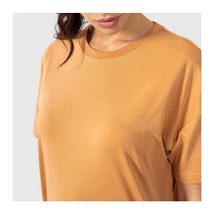 T-shirt pour homme à manches courtes en coton 100% à séchage rapide, surdimensionné, léger et respirant, prix de gros - Product Image 5