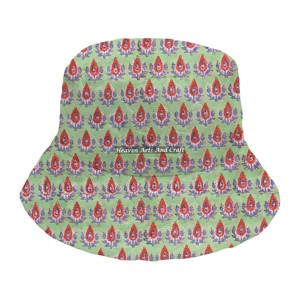 Vente d'usine – Nouveaux chapeaux bob matelassés personnalisés à imprimé intégral, avec logo sur mesure, pour hommes et femmes, haute qualité - Product Image 6
