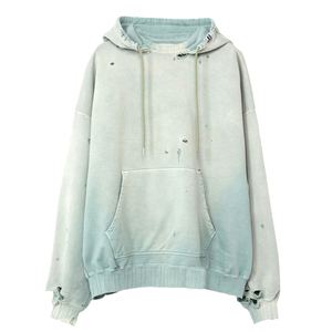 New Men sun fade hoodie premium cotton fleece soft faded wash relaxed fit casual streetwear winter outfit and basic hoodie - Product Image 5