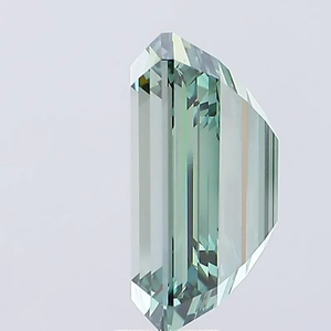 Diamante de Laboratorio con Corte Esmeralda, Piedra Suelta con Corte Escalonado, Diamante Verde Fantasía, Certificado IGI, Gema de Alta Claridad, Diamante Personalizado para Joyería - Product Image 2