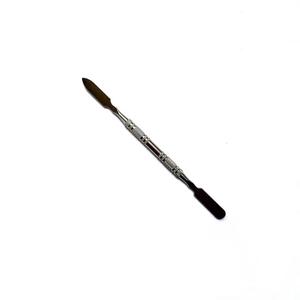 Empujador de Cutículas de Acero Inoxidable de Doble Punta, Herramienta Reutilizable para Manicura, Diseño de Doble Cabeza - Product Image 1