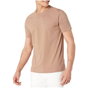 T-shirts pour hommes à col rond, manches courtes, couleur unie, logo personnalisé, coupe classique, t-shirts décontractés - Product Image 5