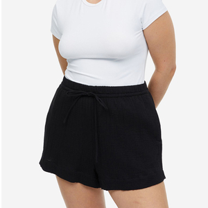 Shorts pour hommes vintage taille haute, grande taille, respirants, lavables, à taille élastique - Product Image 6