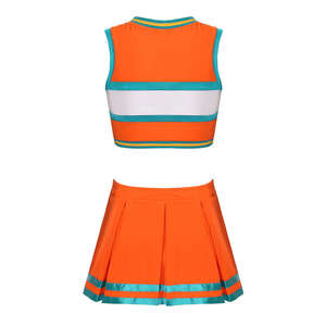 Conjuntos de Entrenamiento Personalizados y Cómodos para Equipos de Animadoras, Último Diseño en Uniformes de Baile con Pedrería, Uniformes de Animadoras de Alta Calidad - Product Image 4