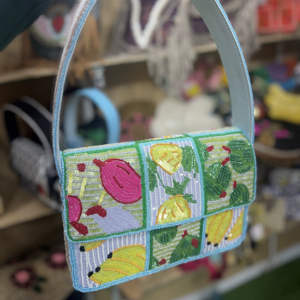 กระเป๋าสะพายข้างผู้หญิงสไตล์อินเดียโบฮีเมียนเกาหลี ดีไซน์ทันสมัย น้ำหนักเบา จุของได้เยอะ กันน้ำ ทำด้วยมือ เหมาะสำหรับออกงานกลางคืนและช้อปปิ้ง - Product Image 1