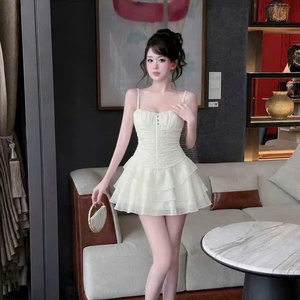 Robe longue élégante en soie à manches courtes pour femme – Lavable, design uni simple, alliant parfaitement élégance, confort et décontracté - Product Image 5