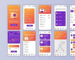 Aplicación móvil de entrega de mensajería y paquetería para envíos rápidos y seguros con seguimiento en tiempo real y reserva instantánea. - Product Image 2