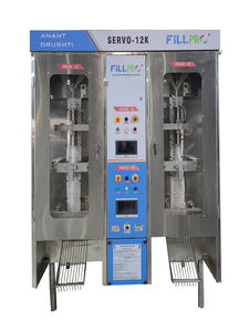 Machine d'emballage automatique de sachets de lait à commande servo Servo 12000 pour lait aromatisé, yaourt au lait, lassi, babeurre, jus de 150 ml - Product Image 5
