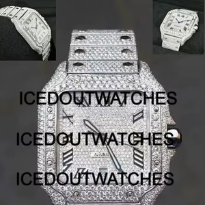 Luxury Moissanite Diamond Bust Down <b>Wrist</b> <b>Watches</b> Mechanical Hip Hop Iced Out <b>Watch</b> for <b>Men</b> - Product Image 1
