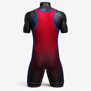 Vente en gros OEM ODM Maillots de lutte professionnels par sublimation pour hommes - Product Image 4