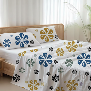 Cómoda funda nórdica de algodón transpirable suave y natural ropa de cama funda de edredón para decoración de dormitorio - Product Image 3