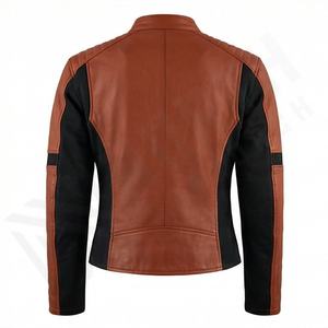 Veste de moto en cuir véritable pour homme de qualité supérieure, nouvelle arrivée, vestes de moto d'hiver, protections amovibles, personnalisables - Product Image 2